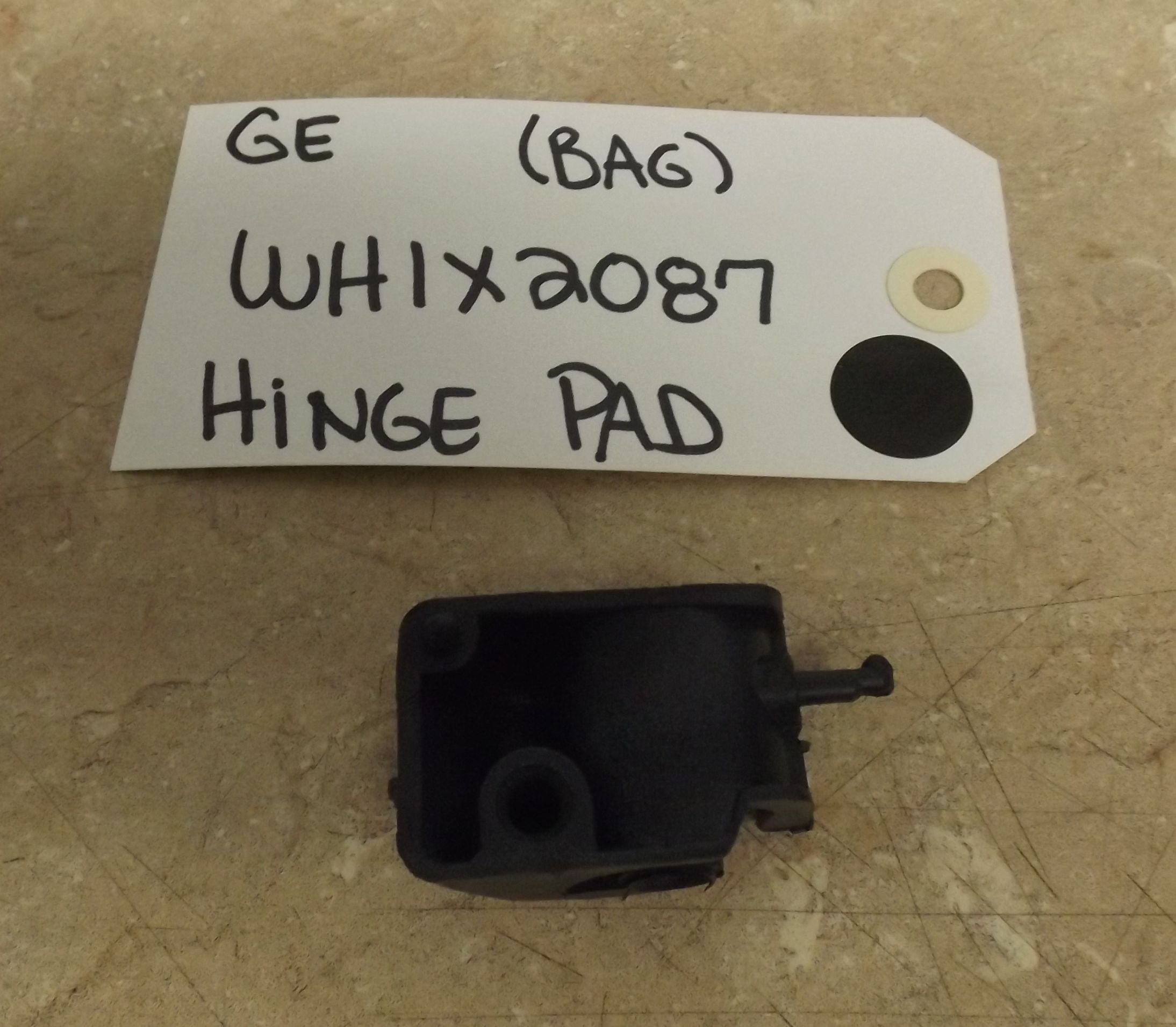 GE Washer WH1X2087 Hinge Pad GE Washer WH1X2087 Hinge Pad